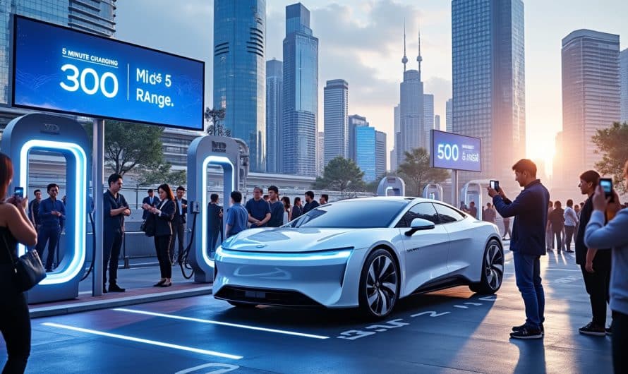 BYD innove : la recharge rapide en 5 minutes arrive dans plusieurs villes, laissant la concurrence perplexe