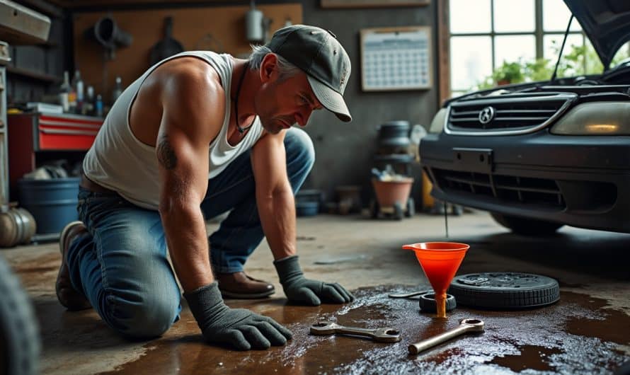Vidange moteur : les erreurs classiques des bricoleurs du dimanche