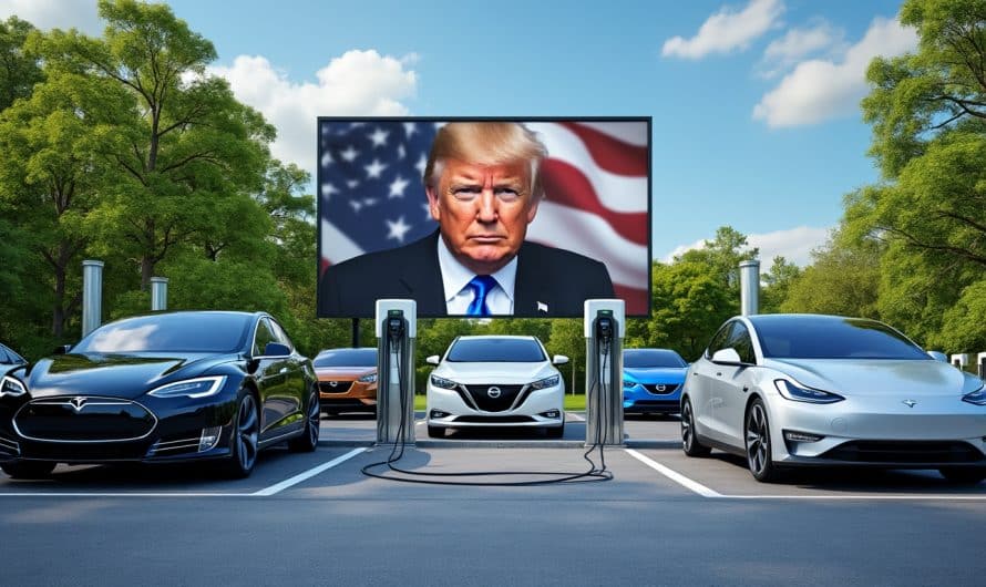 Les bornes de recharge aux États-Unis : une pause inattendue face aux critiques de Donald Trump