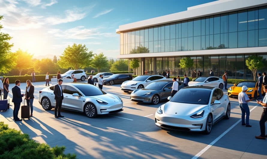 Les voitures de fonction : les entreprises se tournent vers l’électrique en masse