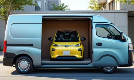 découvrez la révolution de la mobilité urbaine avec notre mini voiture électrique japonaise, astucieusement dissimulée dans le coffre d'une fourgonnette. idéale pour les citadins à la recherche de praticité et d'innovation, cette solution de transport écologique allie design compact et performance. ne manquez pas cette expérience unique de conduite urbaine!