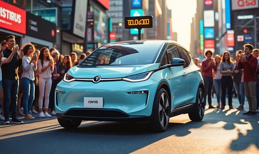 Une voiture électrique abordable frôle les 100 000 commandes, un succès retentissant en vue !