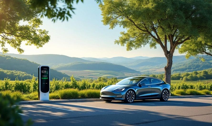En voyage avec une voiture électrique dans le Rhône : attention aux temps d&rsquo;attente pour la recharge