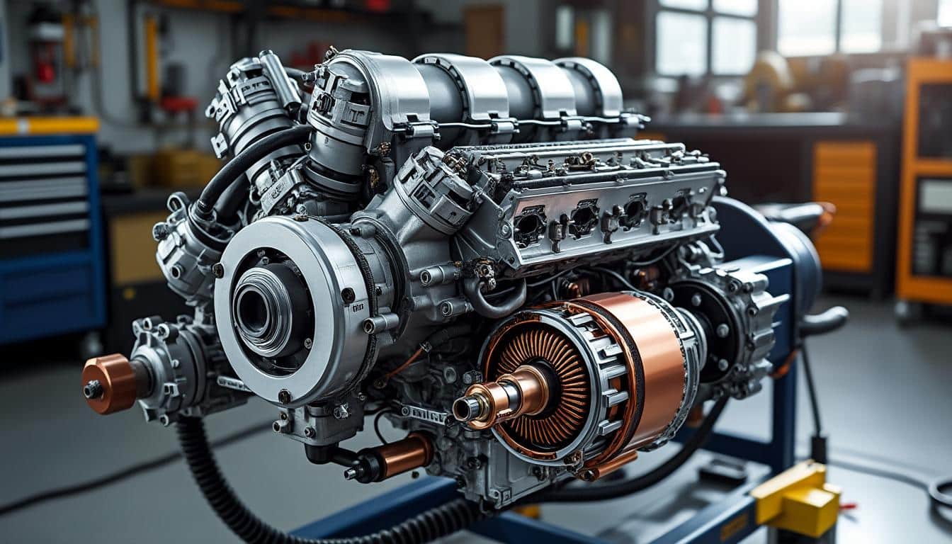 d&eacute;couvrez le fonctionnement du moteur d'une voiture hybride, alliant puissance thermique et efficacit&eacute; &eacute;lectrique. plongez dans les technologies qui propulsent l'avenir de la mobilit&eacute; durable.