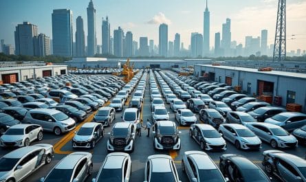 découvrez comment le secteur des voitures électriques en chine fait face à un excès de capacité de production, entraînant défis économiques et transformations du marché.