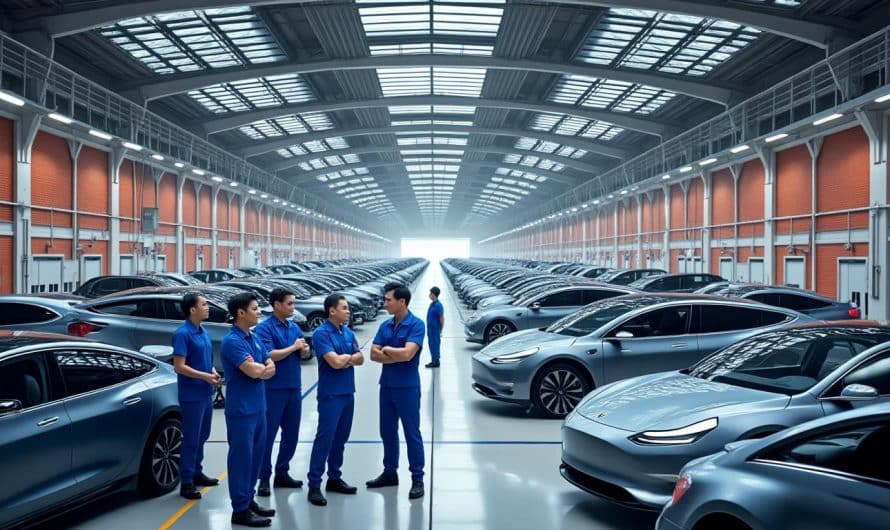 En Chine, l&rsquo;industrie de l&rsquo;automobile électrique confronte des défis liés à la surcapacité