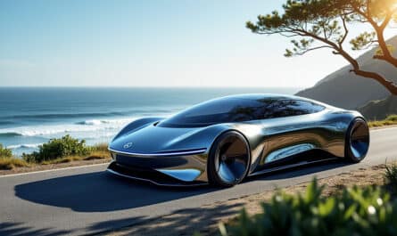 découvrez la nouvelle mercedes électrique offrant une autonomie record de 1 205 km grâce à la technologie des batteries solides, pour des trajets plus longs et une expérience de conduite innovante.