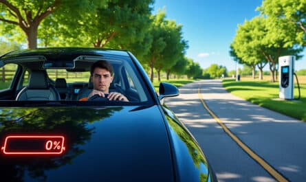 découvrez ce qui se passe lorsque la batterie d'une voiture électrique atteint 0 %, les conséquences pour le véhicule, les risques potentiels et les mesures à prendre pour éviter la panne totale.
