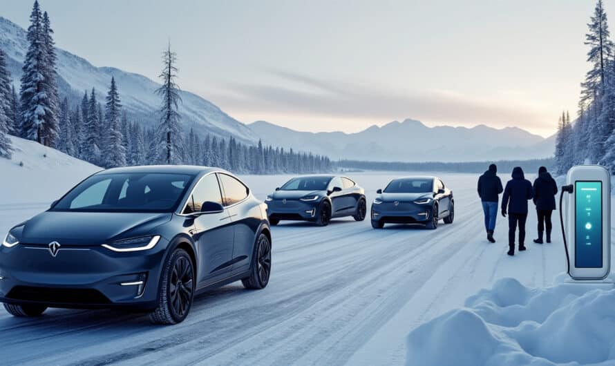 Dans un pays aux températures extrêmes atteignant -40°C, les batteries en souffrance peinent, mais les ventes de voitures électriques frôlent un tournant historique