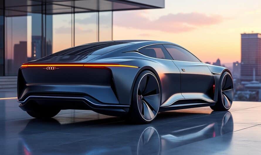 Audi présente sa deuxième voiture électrique, marquant une rupture radicale avec son passé emblématique