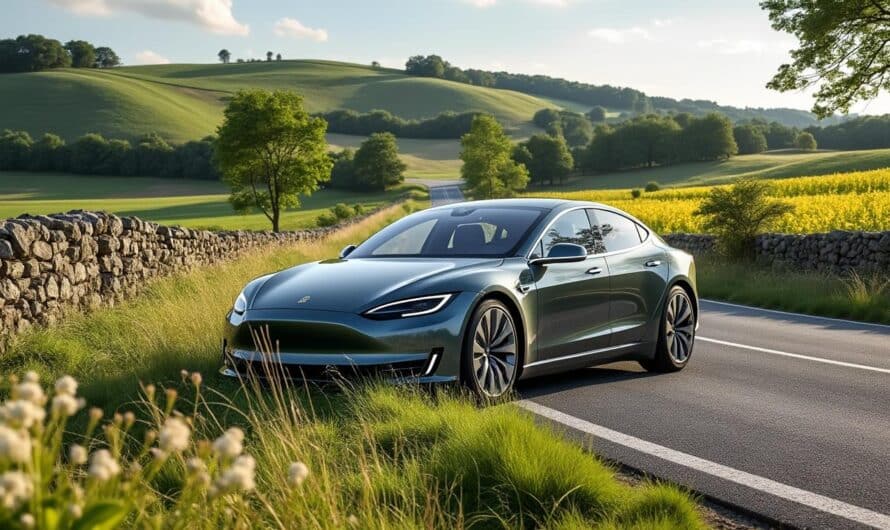 Une voiture électrique quitte la route sur une nationale en Dordogne : retour sur l&rsquo;incident