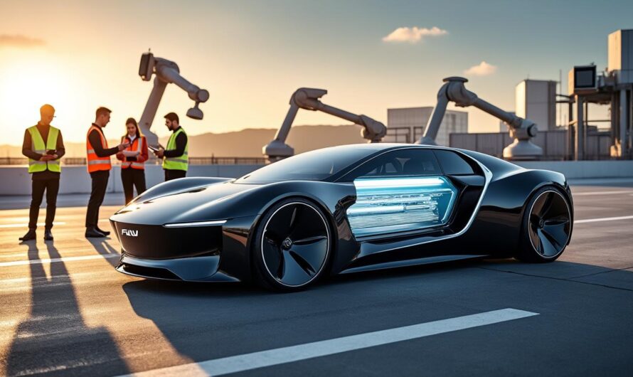 La toute première voiture électrique FAW équipée de batteries à électrolyte solide entame ses tests routiers