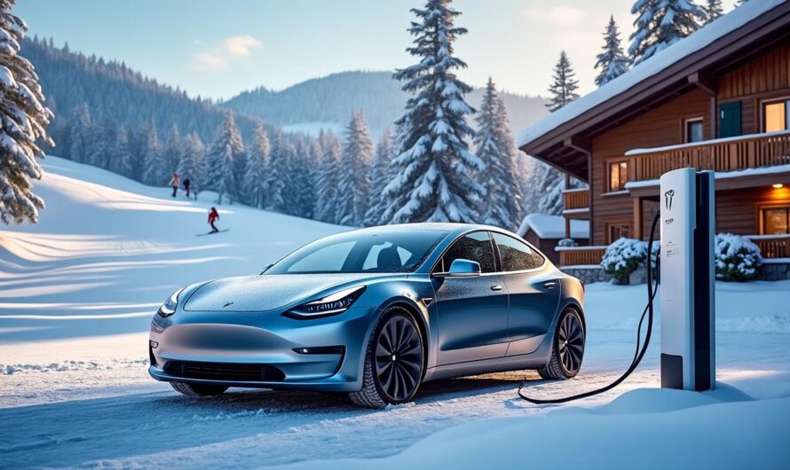 Vacances au ski en voiture électrique : Découvrez 10 stations françaises équipées de bornes de recharge