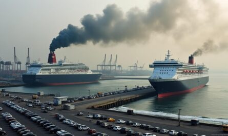 découvrez comment les ferries en europe polluent plus que 6,6 millions de voitures et quels ports subissent le plus d'impact environnemental.