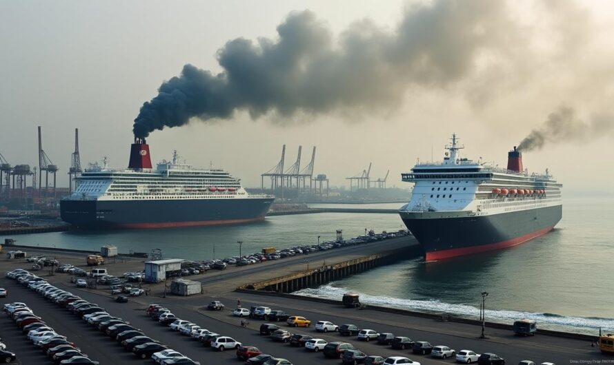 En Europe, les ferries polluent davantage que 6,6 millions de voitures : quels ports sont les plus impactés ?