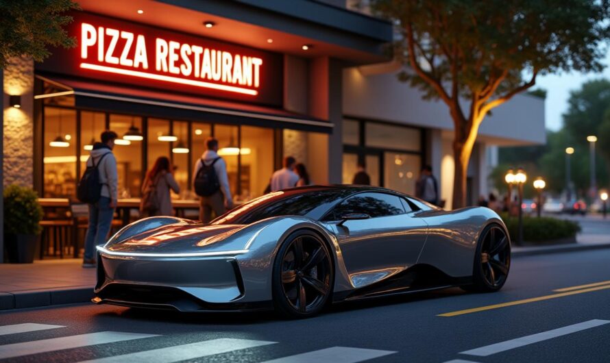 découvrez comment une simple commande de pizza s'est transformée en une surprise exceptionnelle, où des clients repartent au volant d'une voiture électrique grâce à une initiative unique.