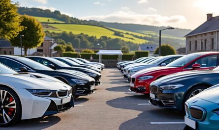 découvrez les enchères exceptionnelles dans le morbihan avec 133 voitures électriques, incluant des modèles tesla, bmw et renault, bientôt mises en vente.