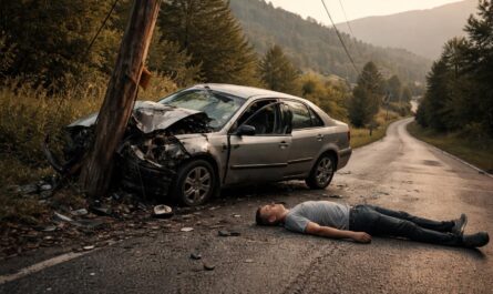 un accident tragique à viuz-en-sallaz : un véhicule percute un poteau électrique, causant la mort immédiate d'un homme de 30 ans. plus de détails sur cet événement dramatique.