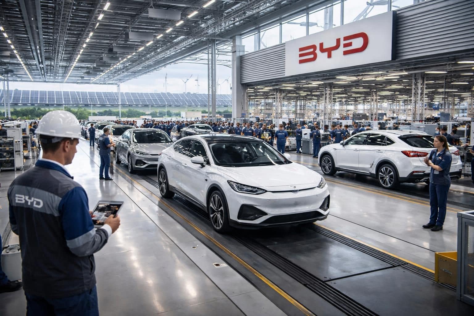 découvrez l'annonce de byd qui marque son entrée sur le marché européen des voitures électriques, avec le lancement imminent d'une production locale pour répondre à la demande croissante.