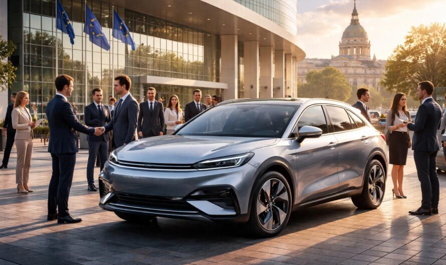 BYD annonce son entrée sur le marché européen des voitures électriques avant d&rsquo;entamer une production sur place