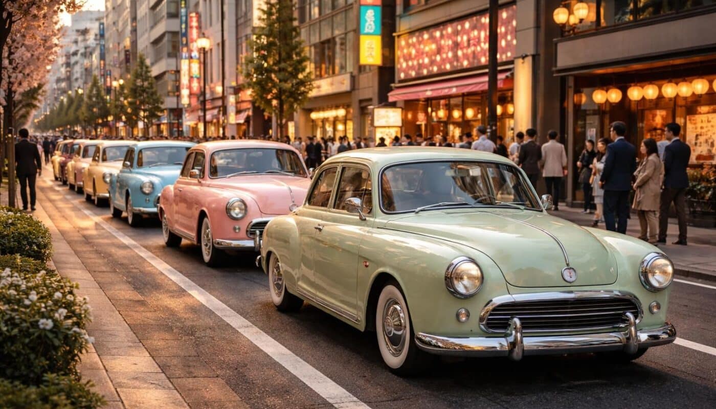 découvrez comment les voitures électriques au style rétro du tarn séduisent désormais le marché japonais, alliant charme vintage et technologie moderne.