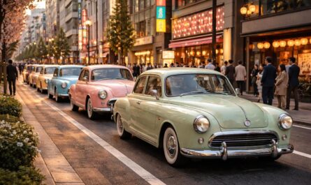 découvrez comment les voitures électriques au style rétro du tarn séduisent désormais le marché japonais, alliant charme vintage et technologie moderne.