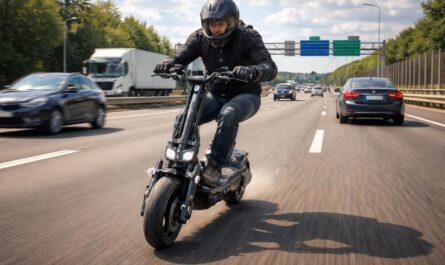 à nice, une trottinette électrique atteignant 90 km/h sur l’autoroute soulève des inquiétudes majeures sur la sécurité routière, un danger important dénoncé par les autorités.
