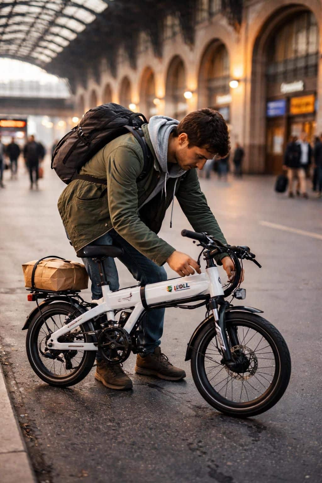 d&eacute;couvrez le nouveau v&eacute;lo &eacute;lectrique pliant de lidl avec une autonomie de 80 km, d&eacute;sormais disponible &agrave; -100&euro; ce dimanche en promotion exceptionnelle. profitez-en vite !