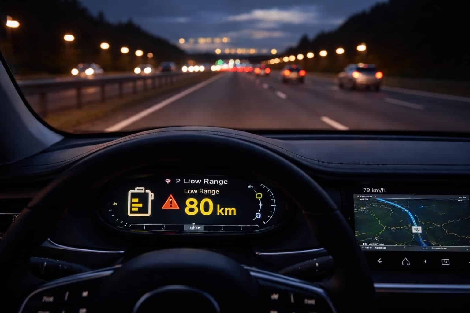découvrez pourquoi l'autonomie des voitures électriques peut chuter à seulement 80 km sur l'autoroute et comprenez les facteurs qui influencent ces pertes d'autonomie.